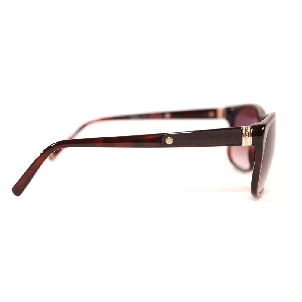 Montblanc Rectangle Men's Designer Sunglasses - Dark Brown Havana/Brown - NWT
